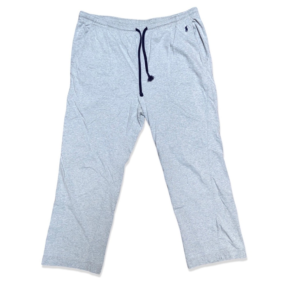 Polo Ralph Lauren Lounge Pants Men's Medium Gray Cotton Pajama Sleepwear